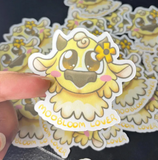 Bloom Cow - Matte Stickers