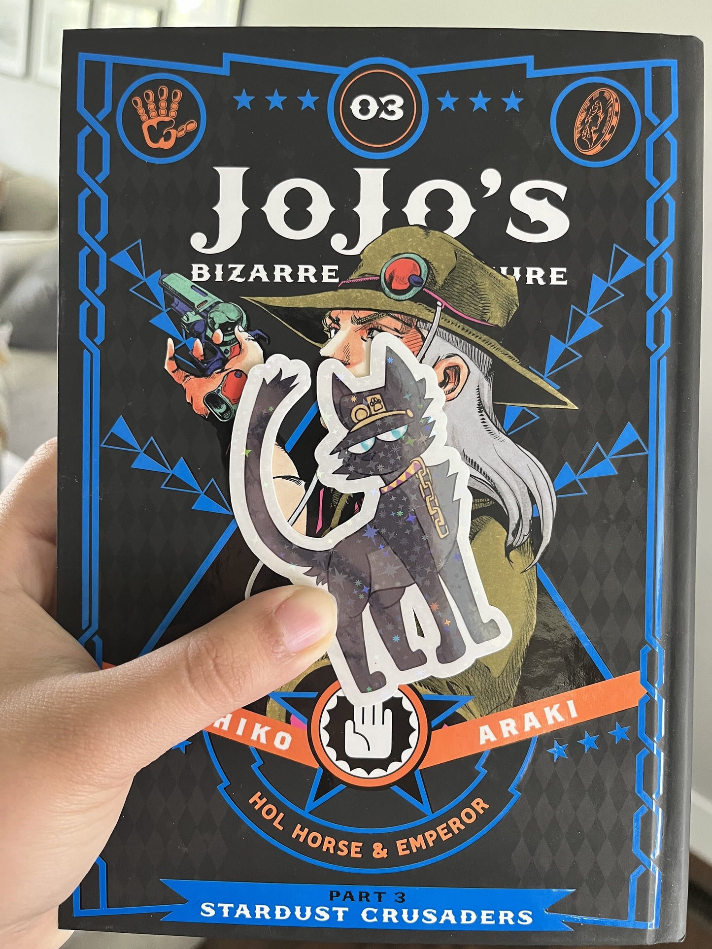 JJBA Kitties - Holo Stickers