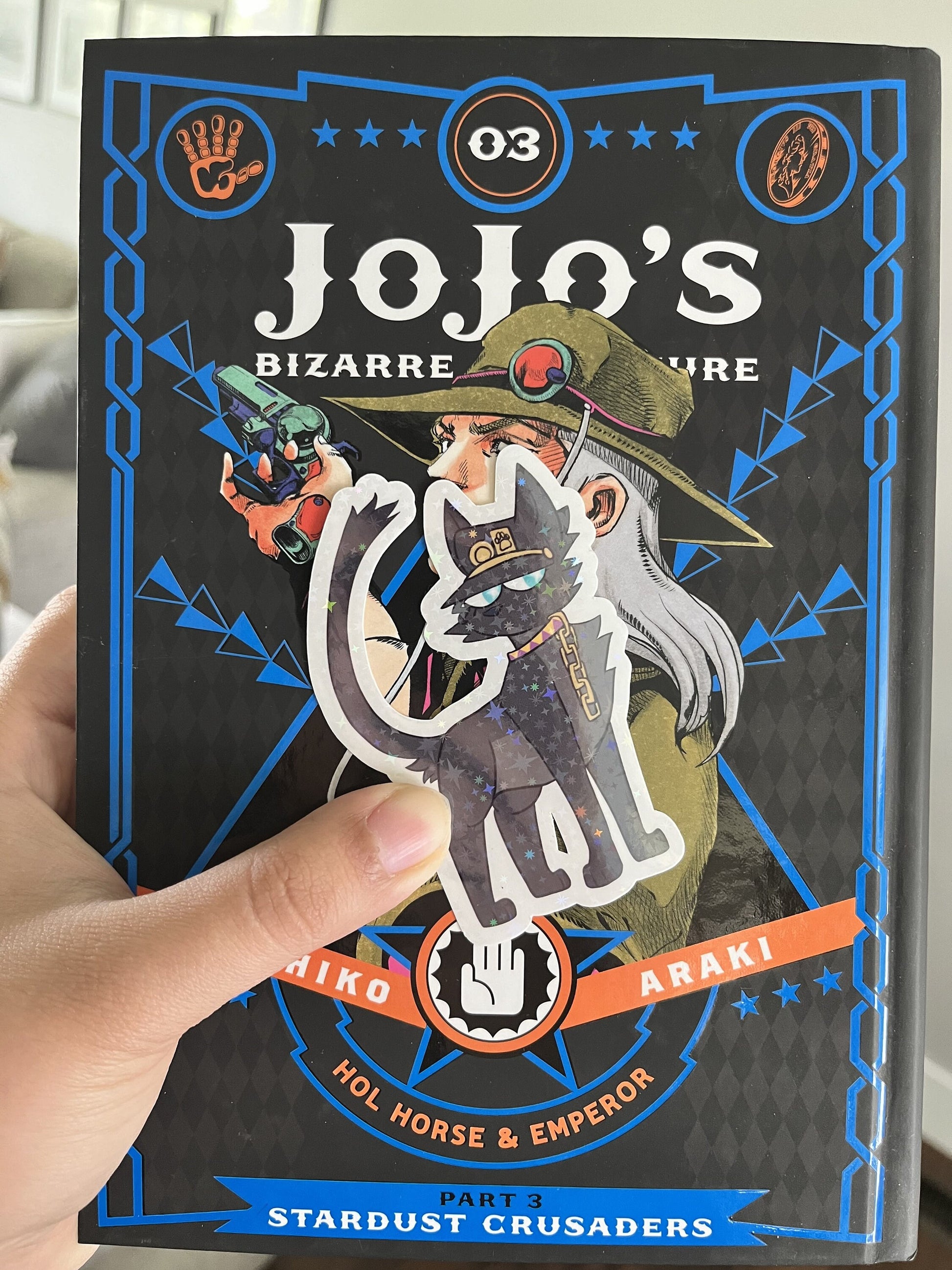 JJBA Kitties - Holo Stickers