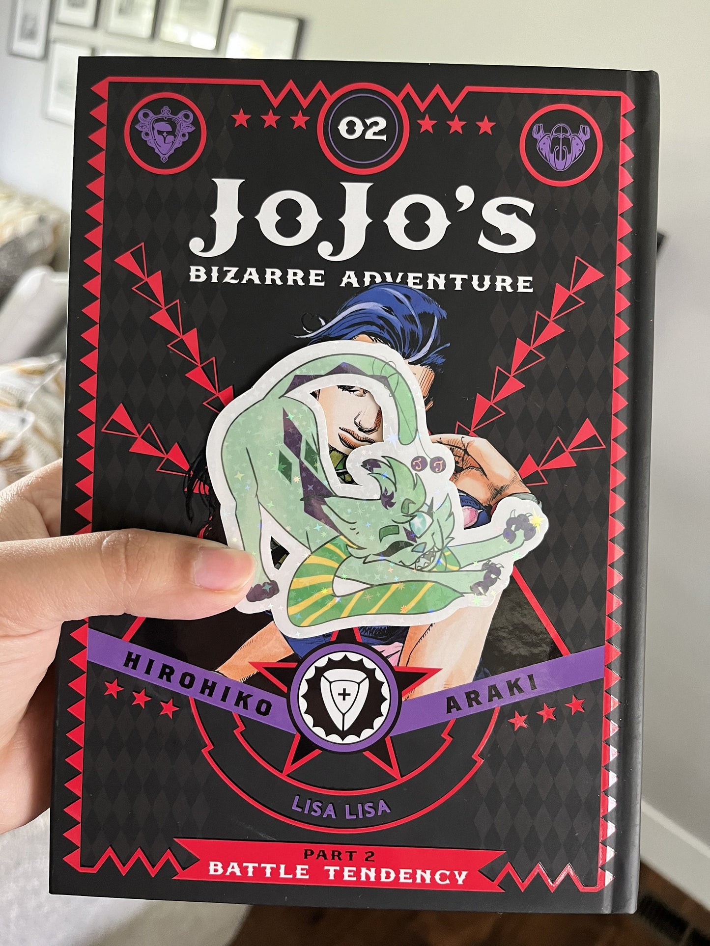 JJBA Kitties - Holo Stickers