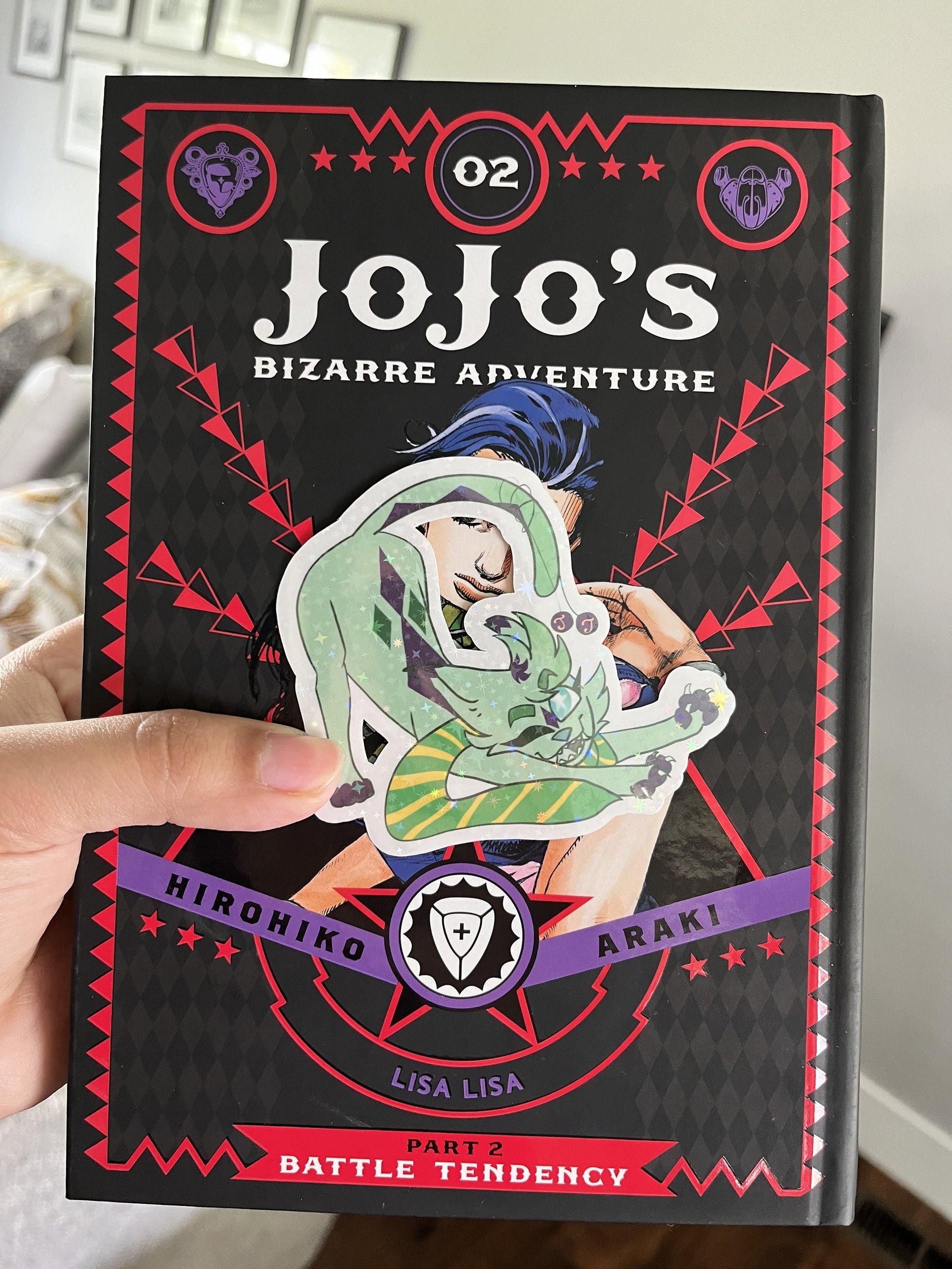 JJBA Kitties - Holo Stickers