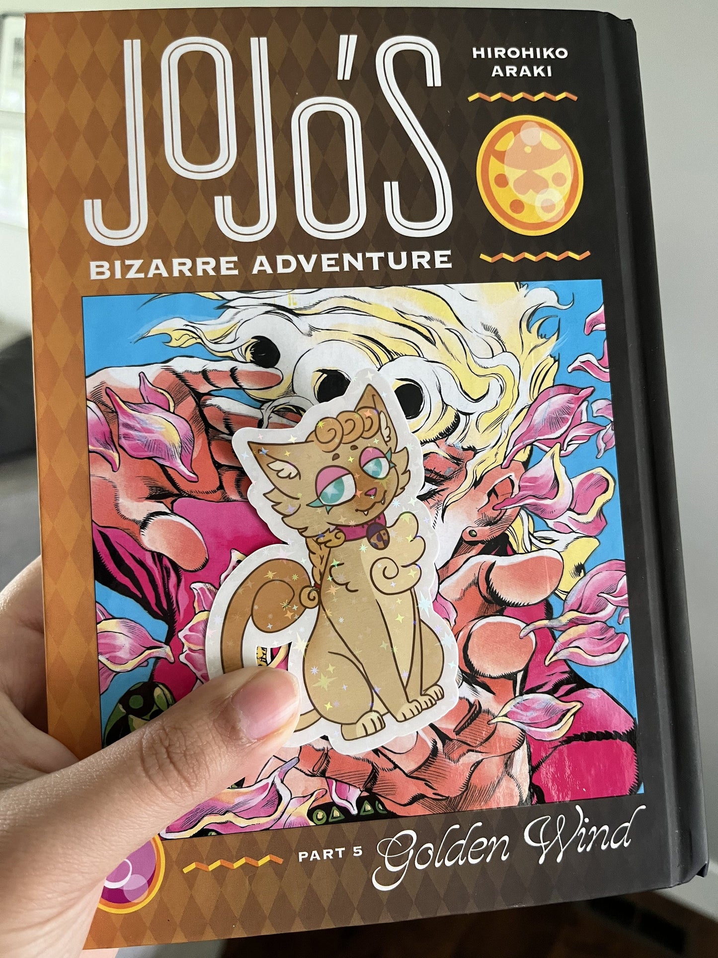 JJBA Kitties - Holo Stickers